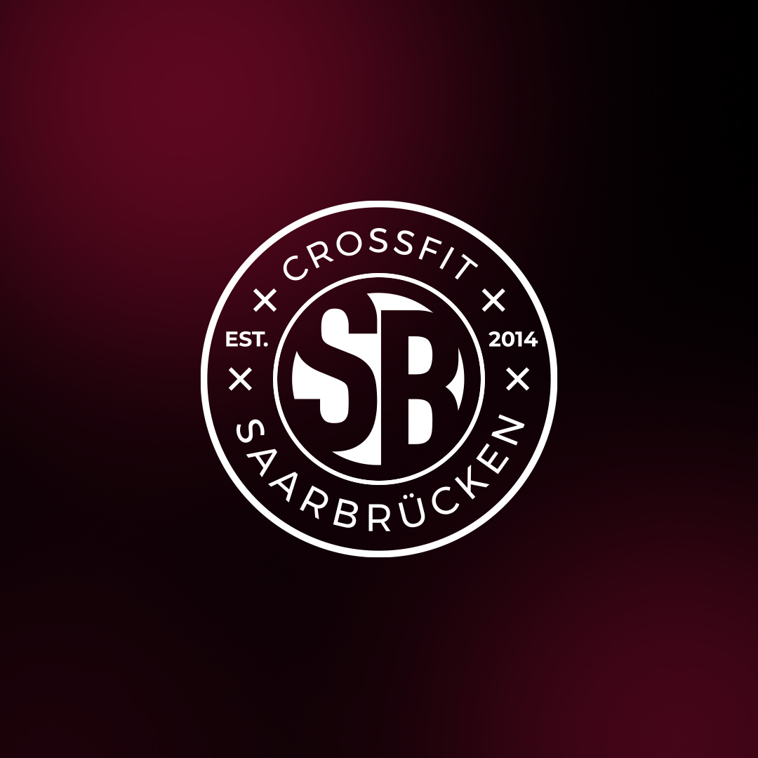 CrossFit Saarbrücken Logo auf Hintergrund